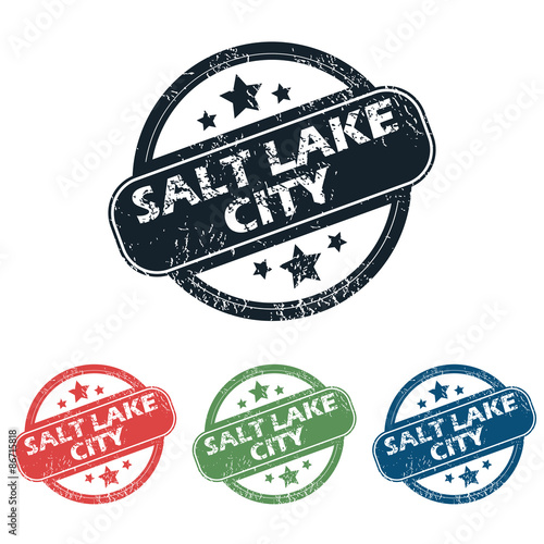 Salt Lake City stamp set