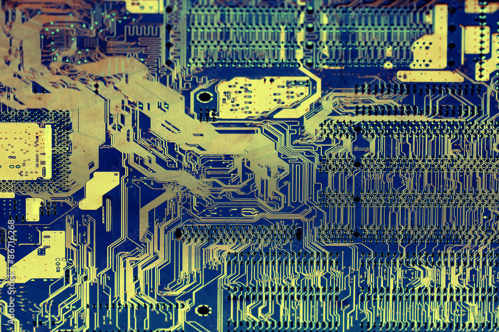 Obraz premium Computer chip background