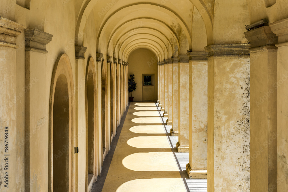 Photo taken in an old monastery in central Italy Photo taken in an old monastery in central Italy