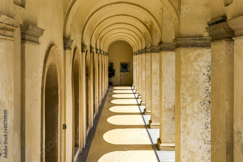 Photo taken in an old monastery in central Italy