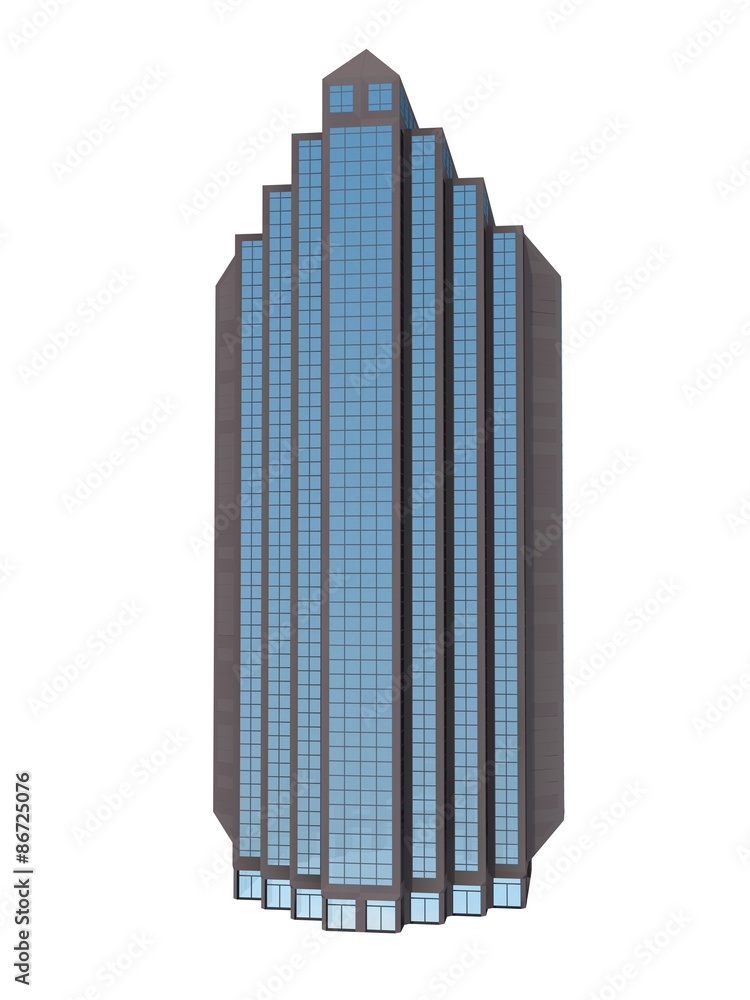 Obraz premium single skyscraper