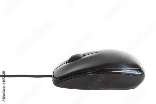 computer mouse on a white background  