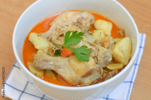 curry chicken soup