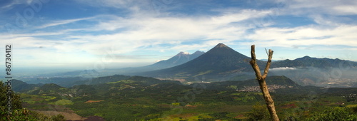 Vista Panorámica desde el volcán Pacaya - Guatemala photo