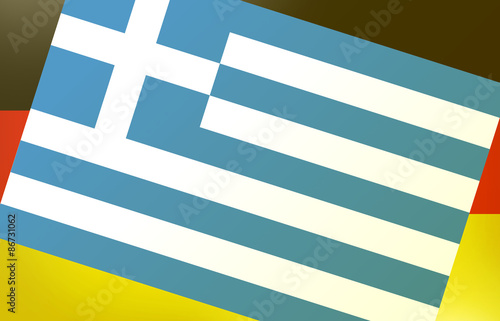 Obraz na plátně State Flag Background