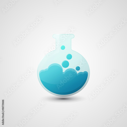 Chemical laboratory flask