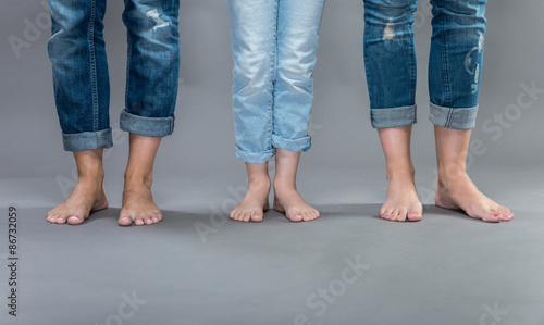 Women's jeans.