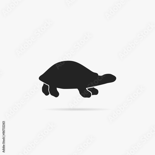 Simple icon turtle.