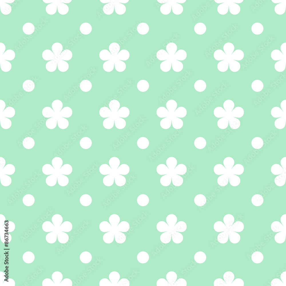 Flower seamless pattern background Flower seamless pattern background