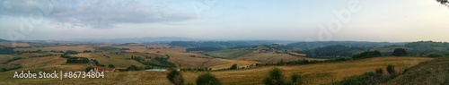 Panorama w Toskanii