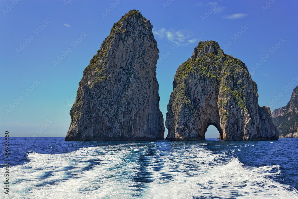 Capri Faraglioni-Felsen