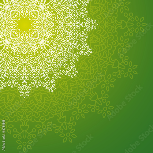 Mandala. Round Ornament Pattern. 