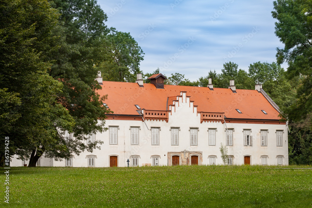 Novi Dvori Castle in Zapresic, Croatia Novi Dvori Castle in Zapresic, Croatia