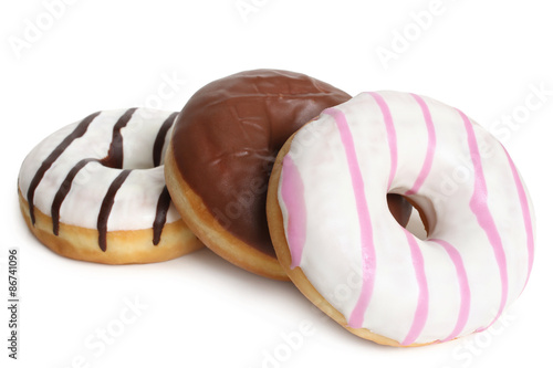 Fotografija Colorful fresh doughnuts
