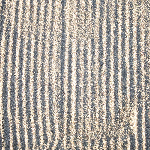 Raked sand bunker texture