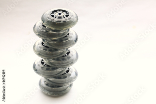 Obraz na płótnie wheels for roller sports