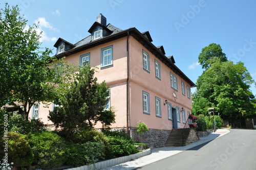 Altes Zechenhaus in Ilmenau / Thüringen