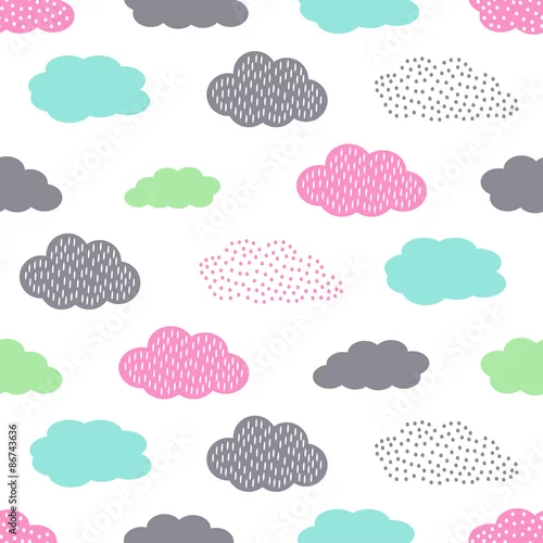 Tapety kolorowe chmury