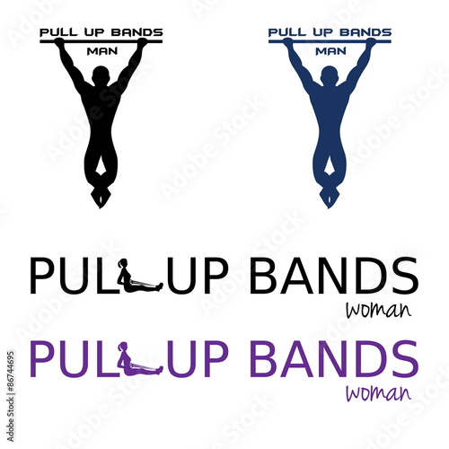 pull up bands illustration