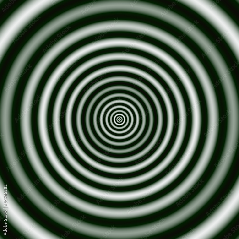 Regular concentric Rings in Monochrome. Digital abstract image with a concentric circle design in black and white. Regular concentric Rings in Monochrome. Digital abstract image with a concentric circle design in black and white.