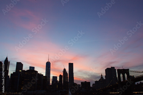 Downtown Manhattan Skyline