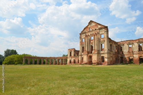 rouge residence of sapieha, palace ruzhany history, the grand duchy of lithuania photo