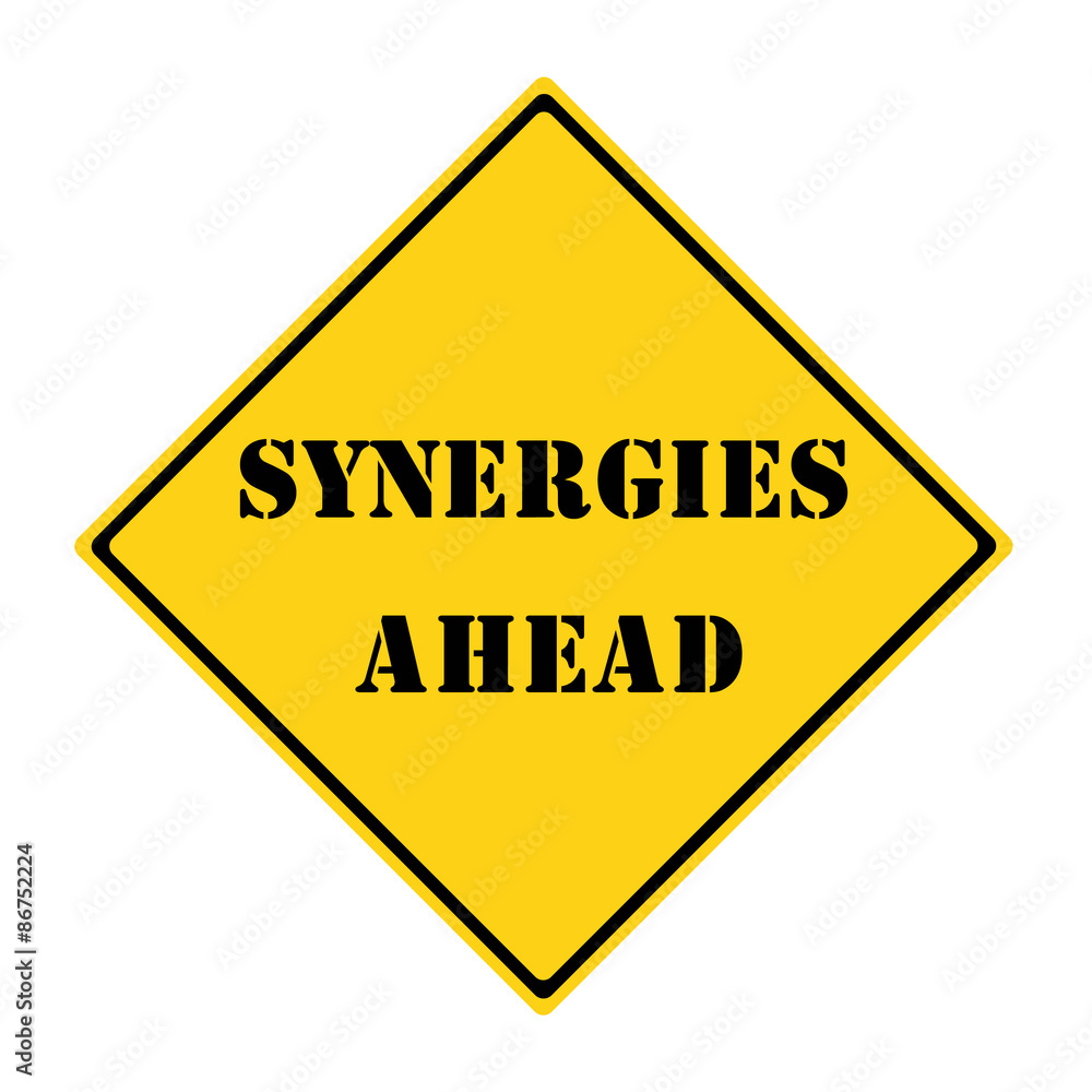 Synergy Ahead Sign