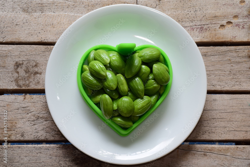 Fresh bitter bean Fresh bitter bean
