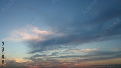 Sunset & clouds © kiwe21