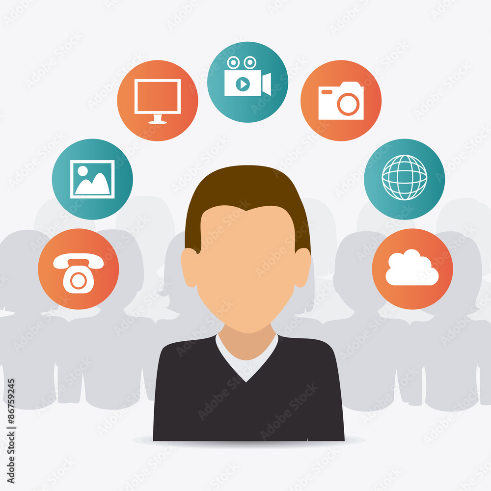 Social network design. Social network design.