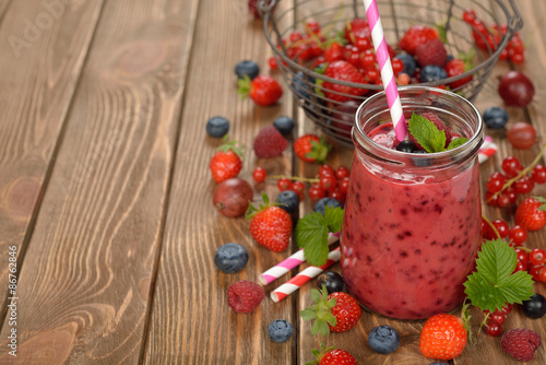 Dietary berry smoothies