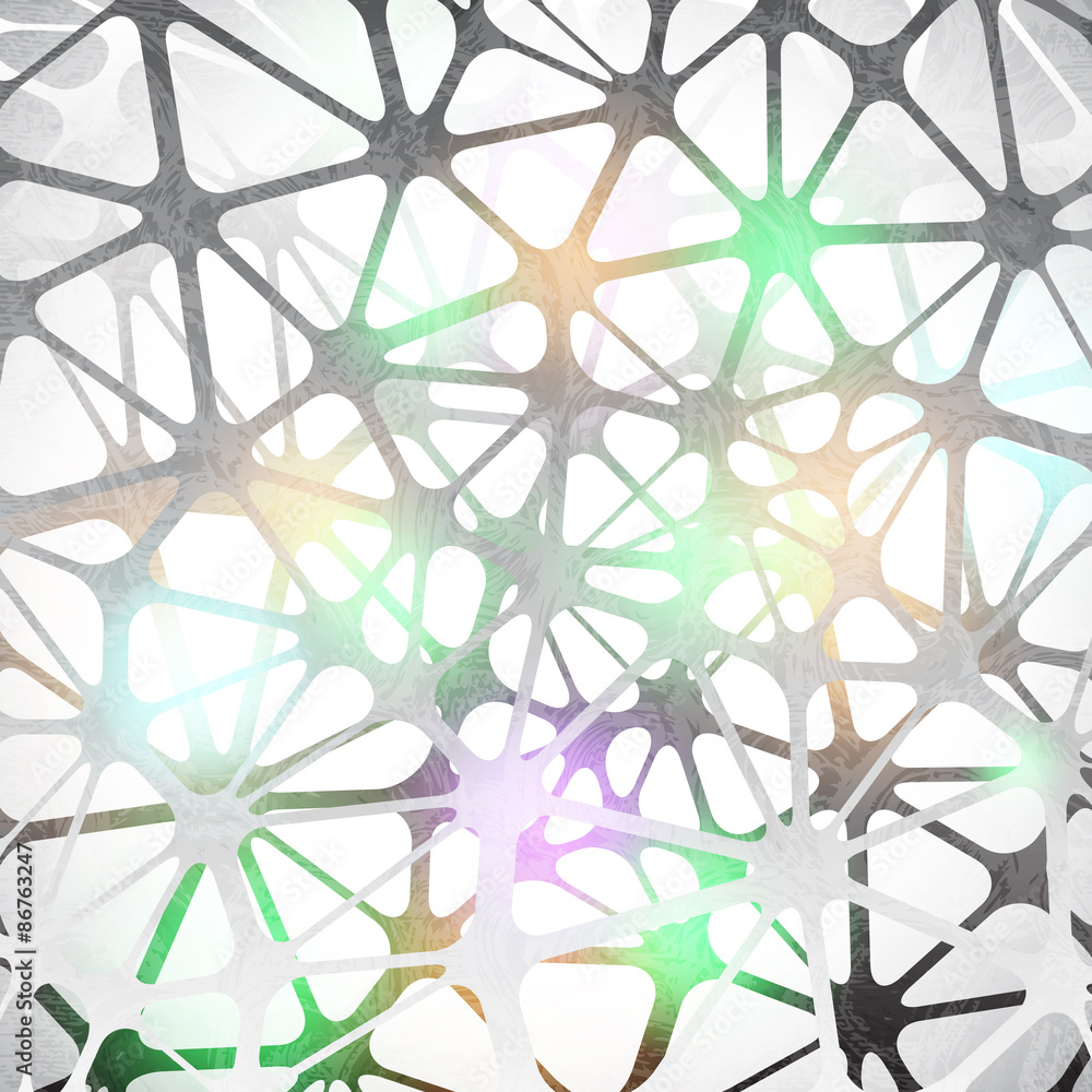 Naklejka premium neuron cells structure