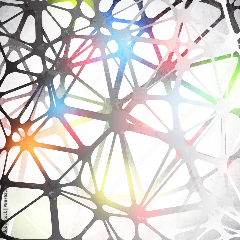 Fototapeta premium Digital illustration of neuron