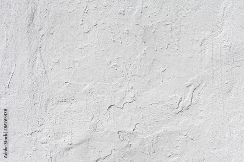 Grungy White Concrete Wall Background