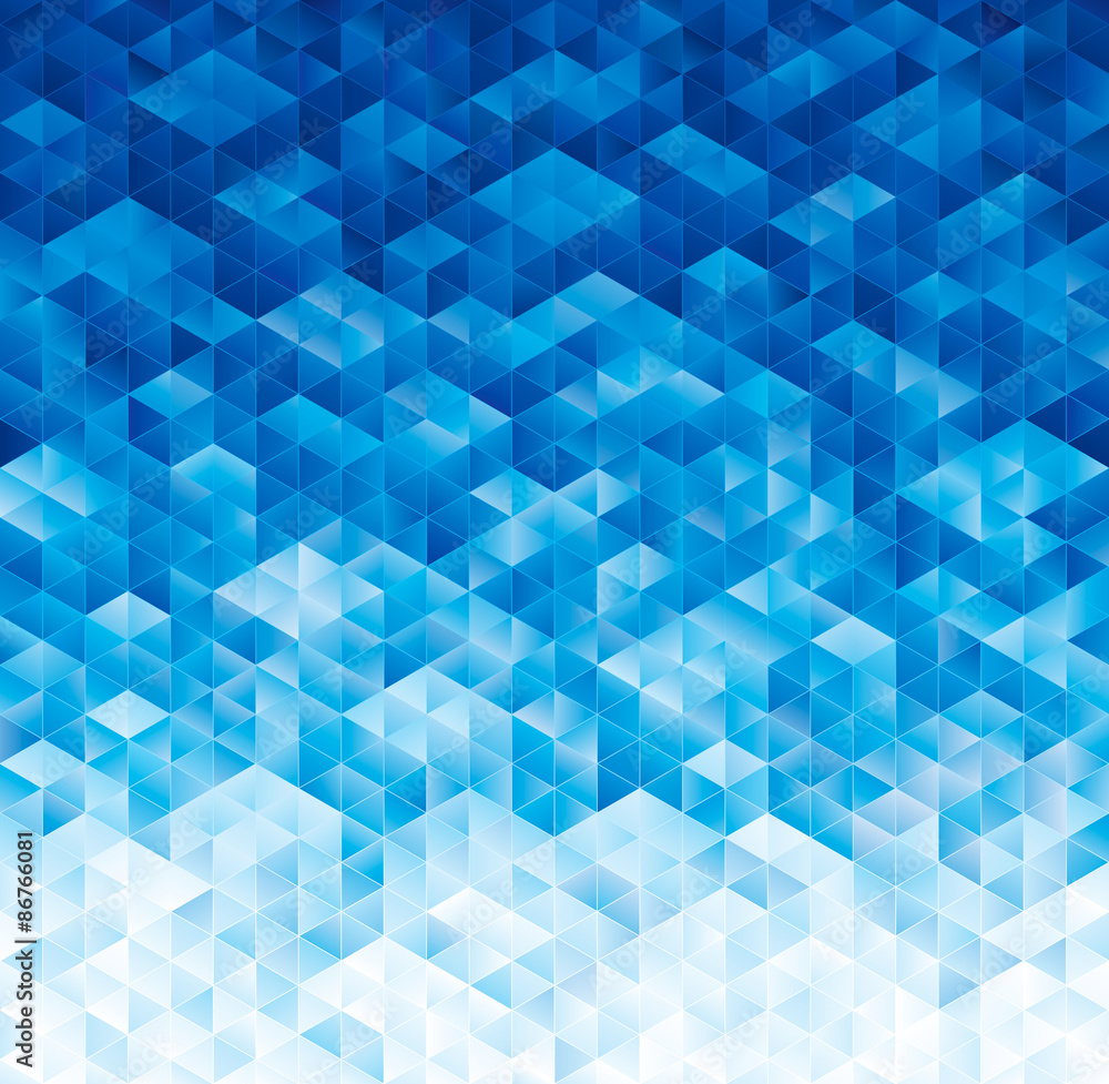 Abstract geometric blue texture background. Stock Vector Adobe Stock