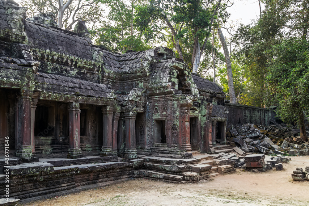 Angkor Wat, Khmer temple complex, Asia. Siem Reap, Cambodia. Angkor Wat, Khmer temple complex, Asia. Siem Reap, Cambodia.