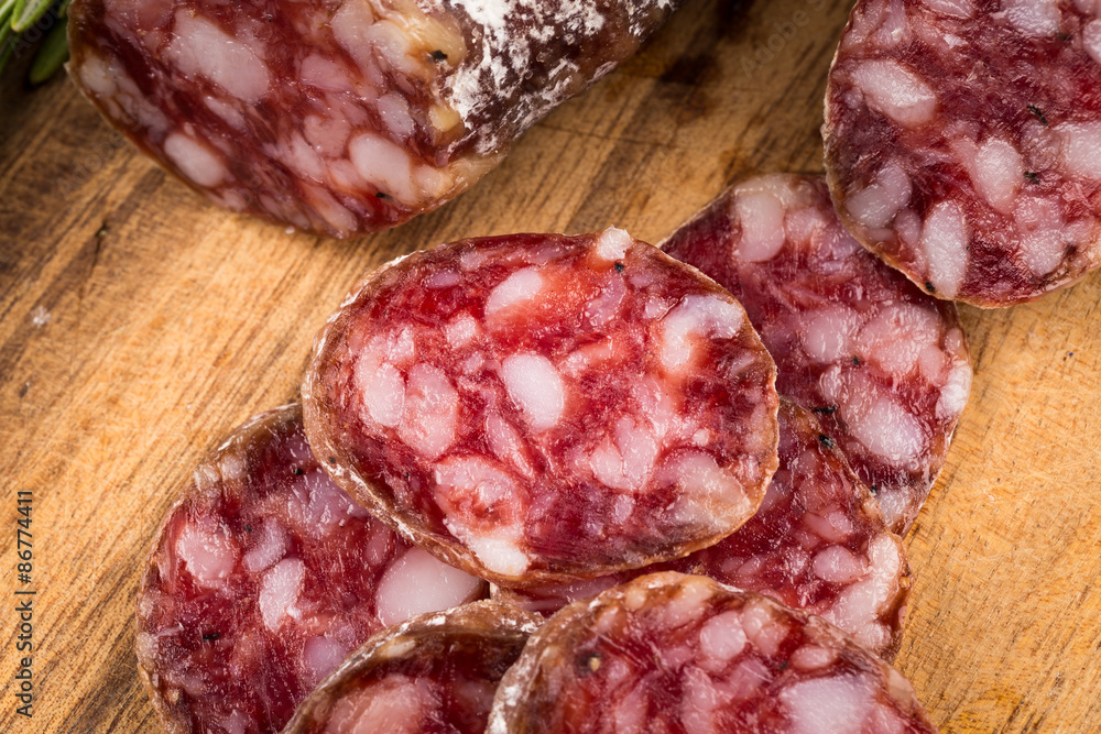 slices of salami