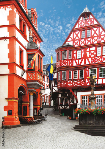 Fachwerkhäuser in Bernkastel-Kues