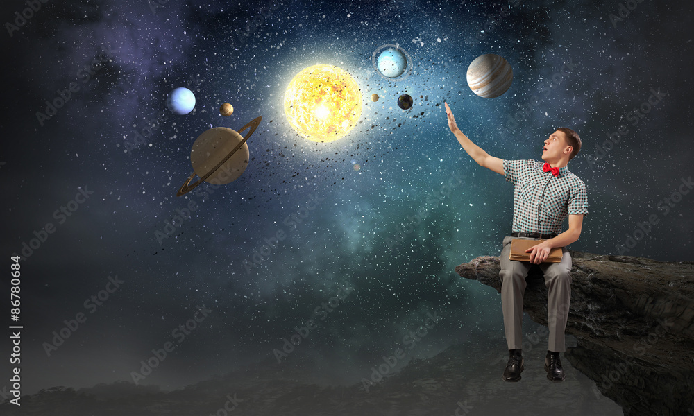Obraz premium Mysteries of space