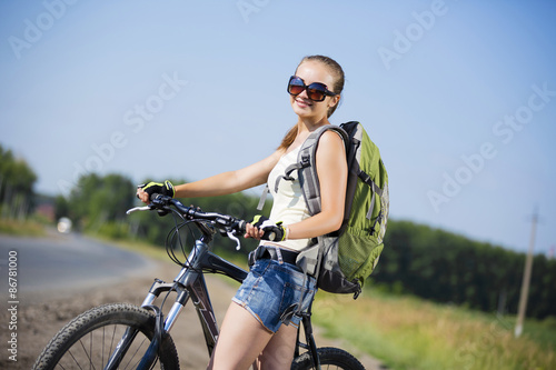 Summer bike walk