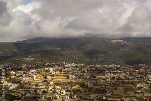 Beit Jann  is an Druze village in Upper Galilee, Israel. photo