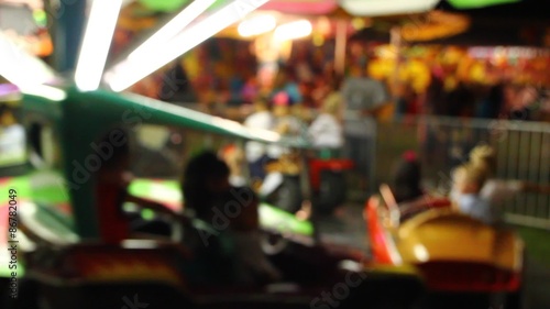 Wallpaper Mural Carnival Ride Out of Focus Torontodigital.ca