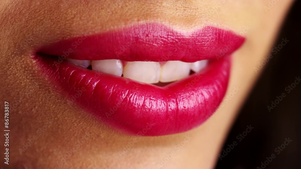 Mexican woman's lusciuos lips Mexican woman's lusciuos lips