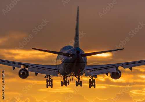 Amazing close up from a huge airplane.