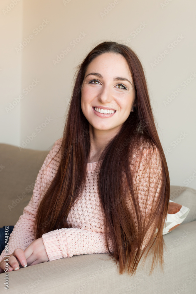 Naklejka premium Woman portrait