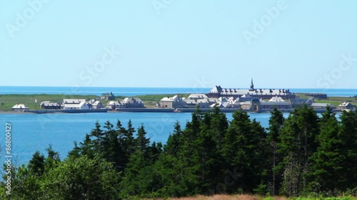 Fortress Louisbourg in Nova Scotia photo