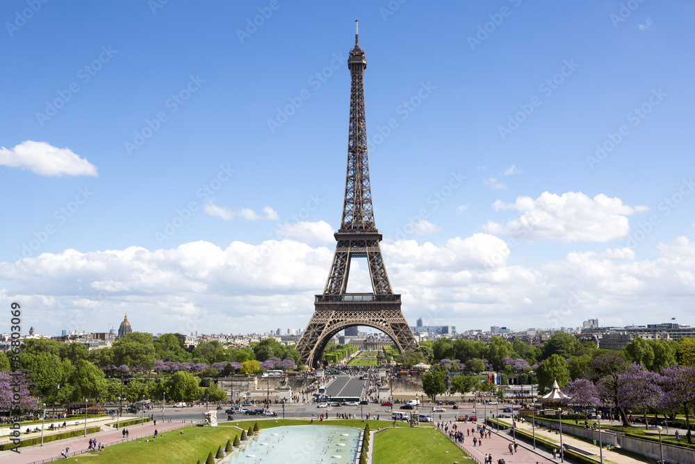 eiffel tower in Paris, France