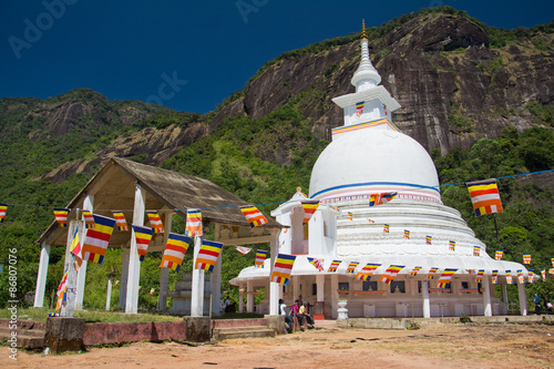 The japanese Saama Dagabo, Adam's Peak, Sri Lanka photo