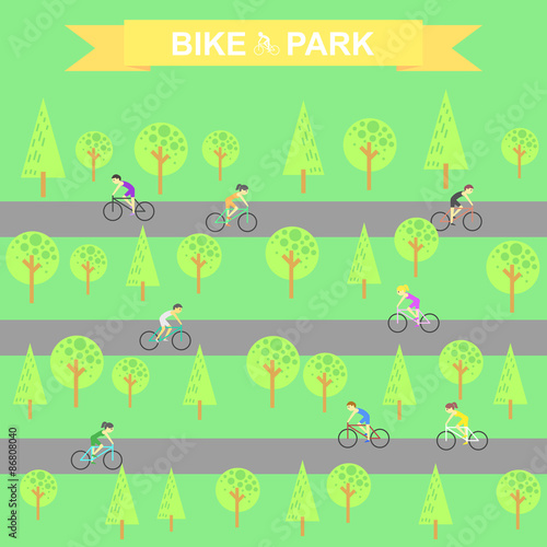 Bike Park, vector