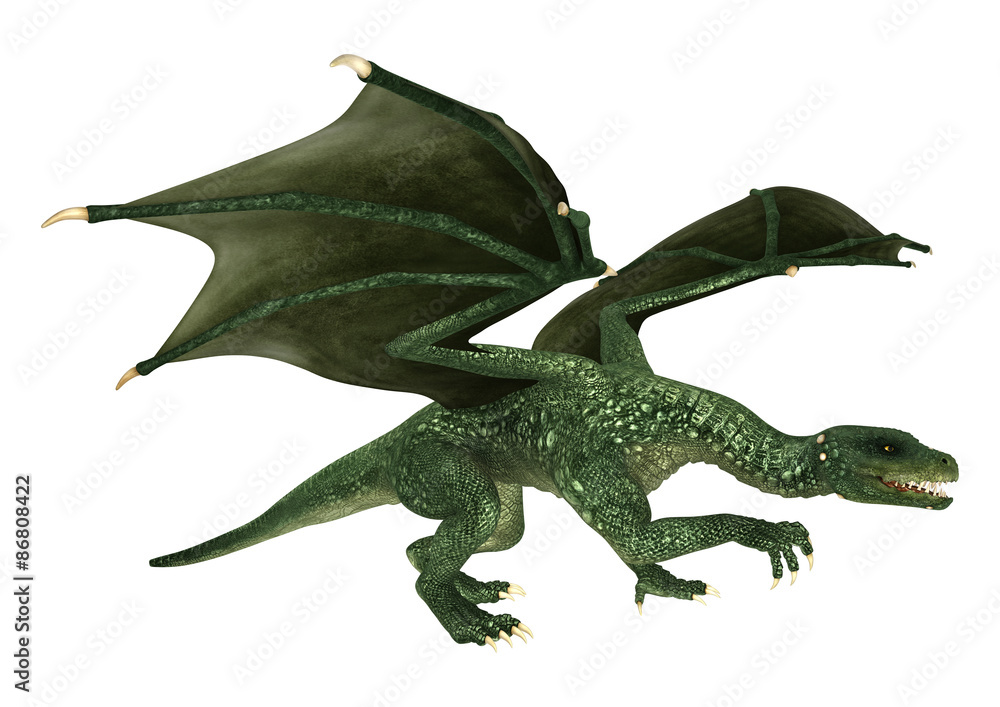 Naklejka premium Fantasy Dragon